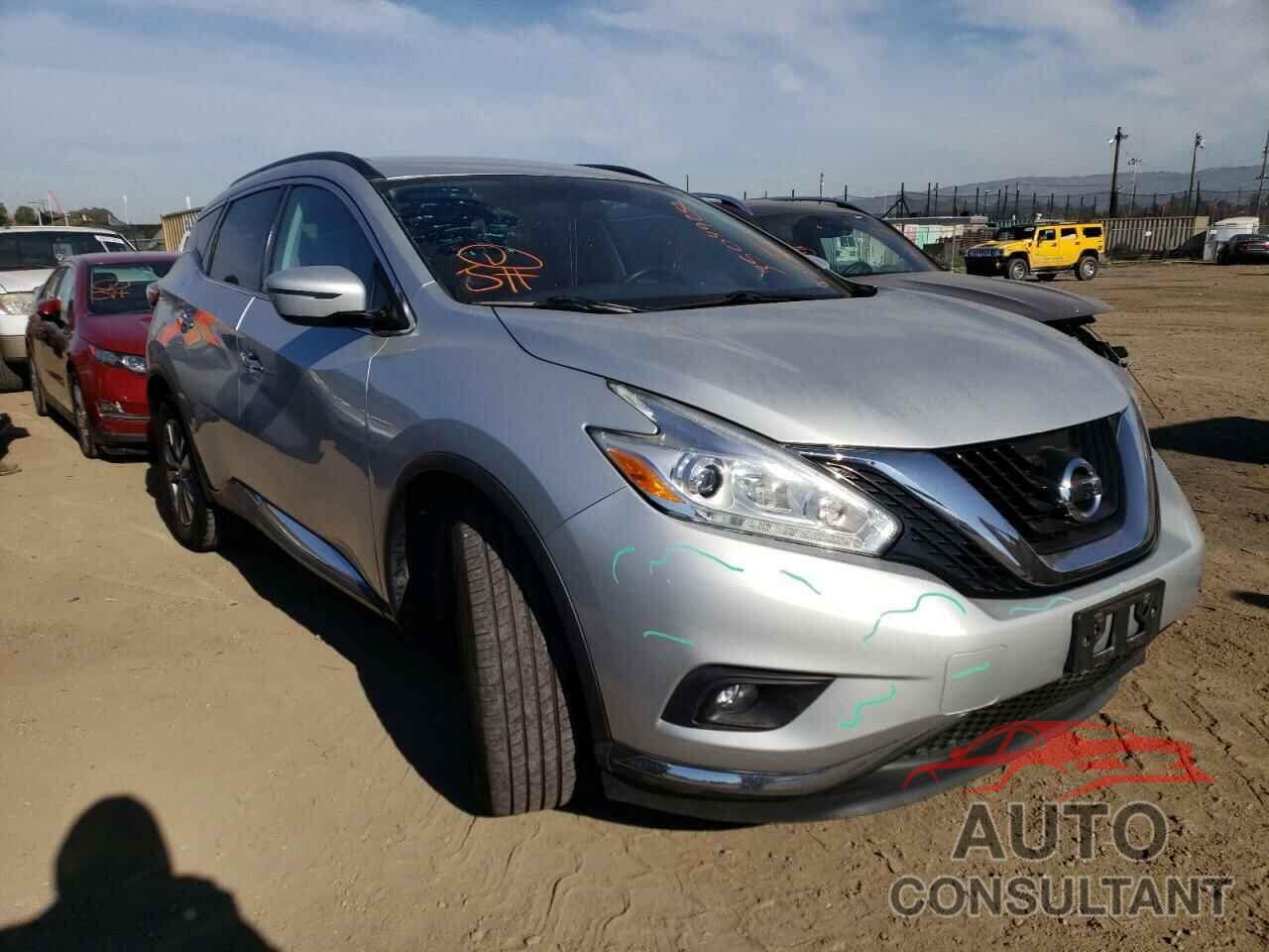 NISSAN MURANO 2017 - 5N1AZ2MGXHN119505