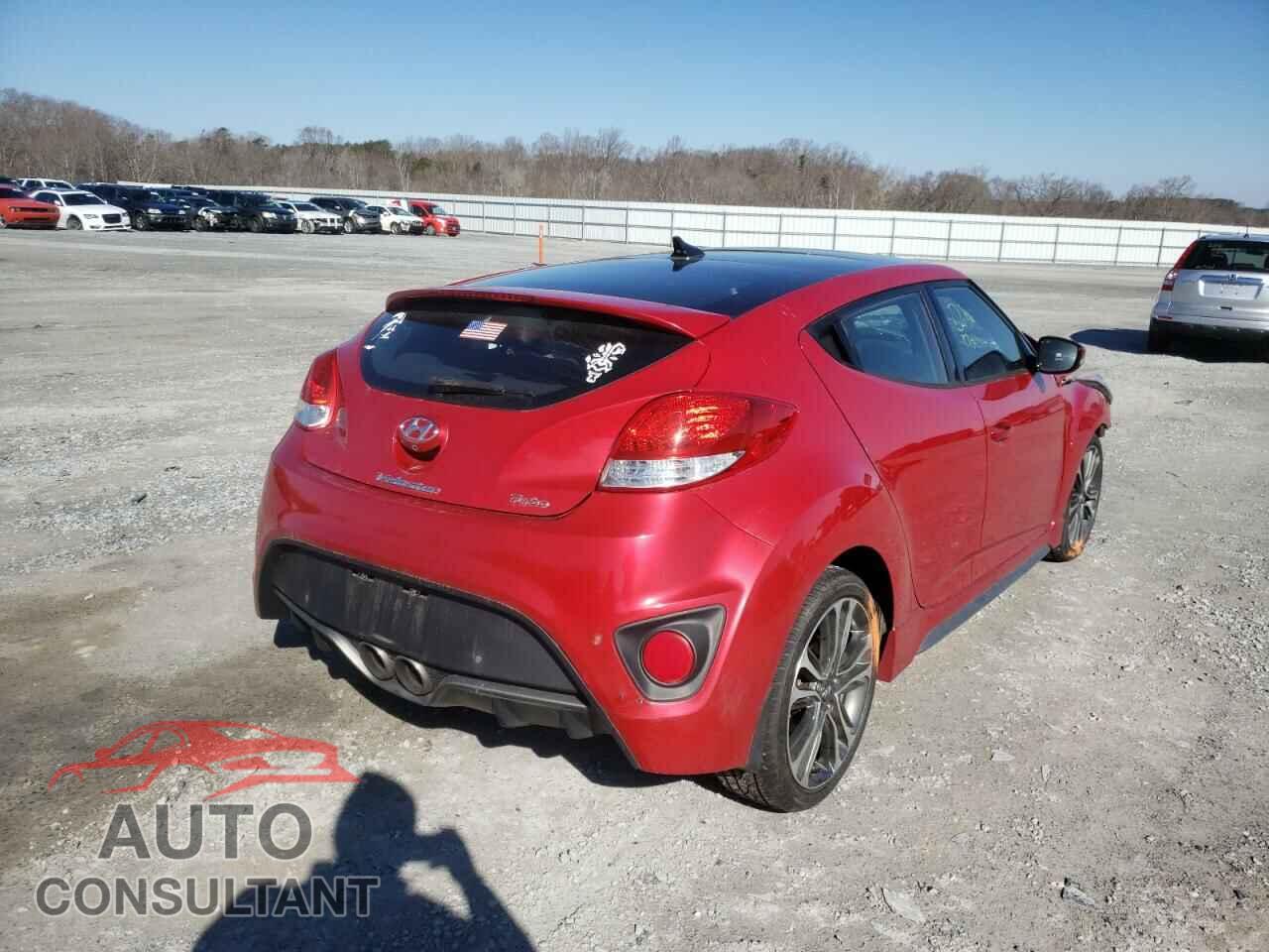 HYUNDAI VELOSTER 2016 - KMHTC6AE8GU264308
