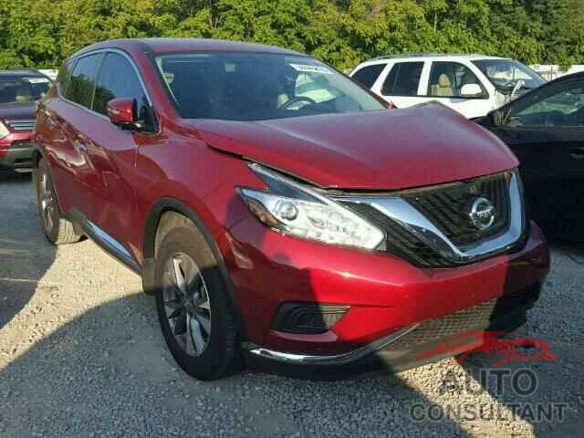 NISSAN MURANO 2015 - 5N1AZ2MG5FN222876