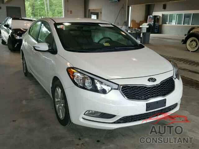 KIA FORTE 2016 - KNAFX4A63G5440935