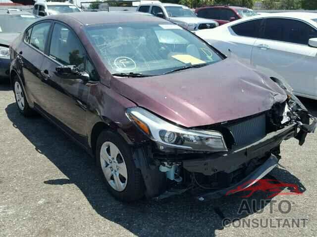 KIA FORTE 2017 - 3KPFL4A77HE140263