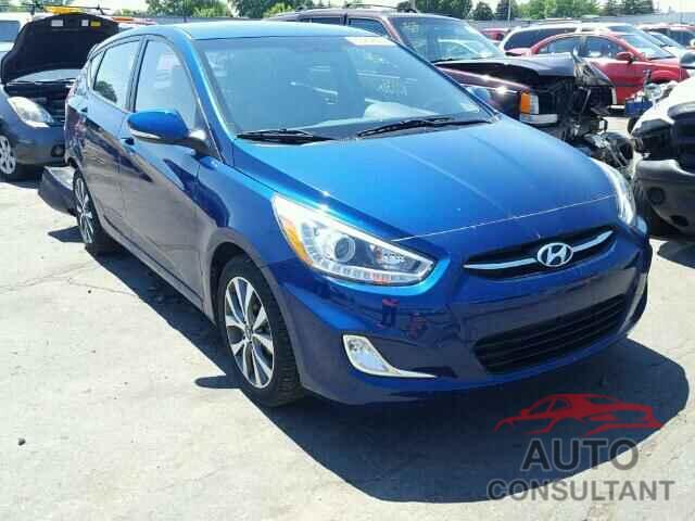 HYUNDAI ACCENT 2016 - KMHCU5AE7GU237317