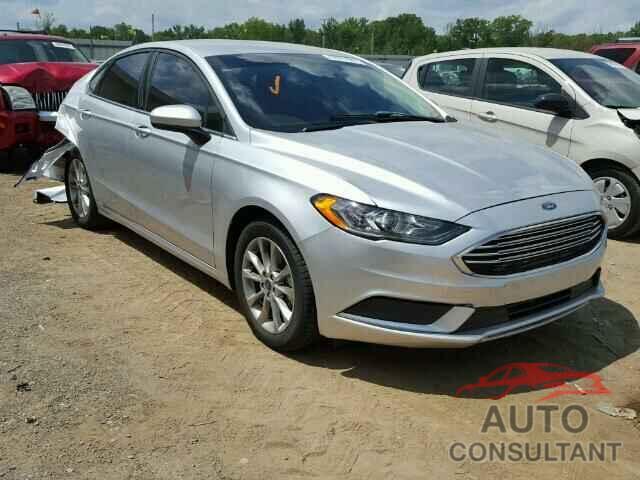 FORD FUSION 2017 - 3FA6P0H74HR205071