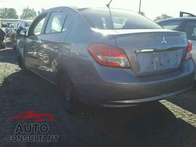 MITSUBISHI MIRAGE 2017 - ML32F3FJ9HH002953