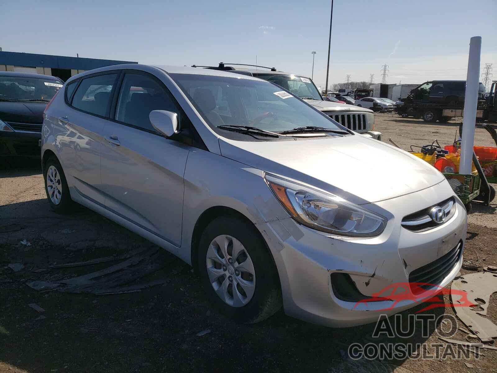 HYUNDAI ACCENT 2016 - KMHCT5AE8GU251388