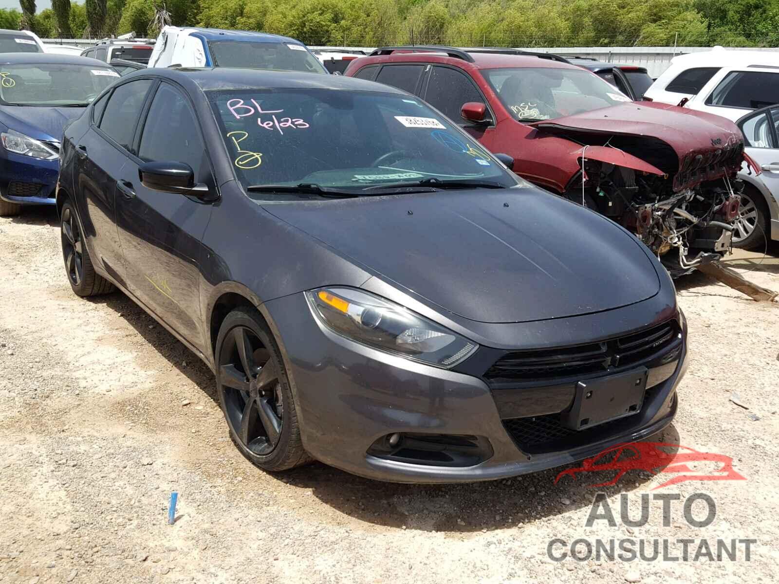 DODGE DART 2016 - 1C3CDFBB1GD531492