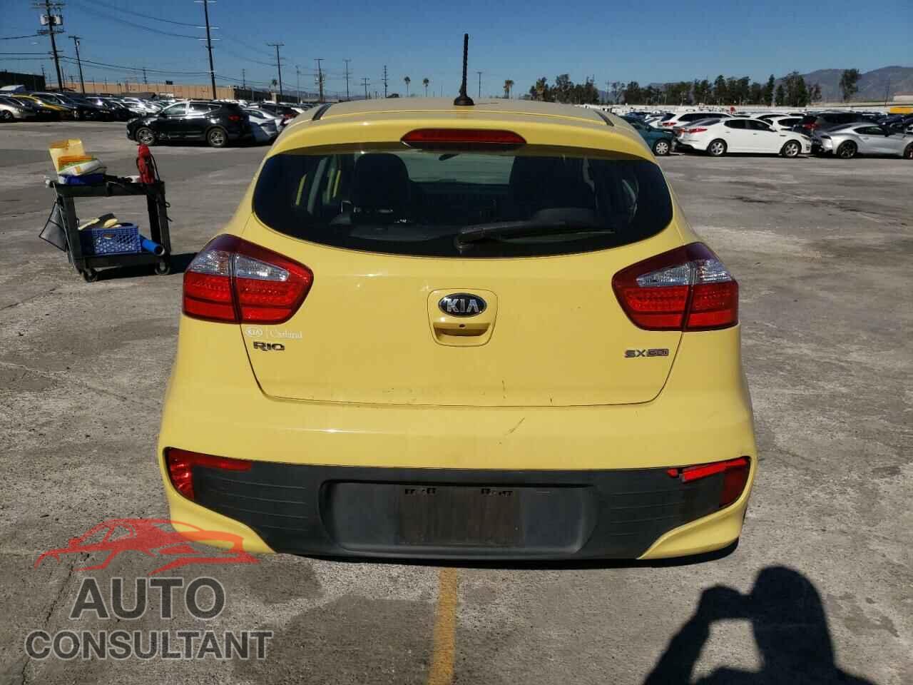 KIA RIO 2016 - KNADN5A31G6668130