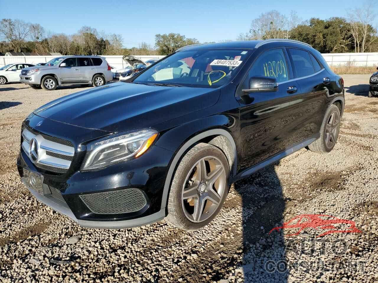 MERCEDES-BENZ GLA-CLASS 2016 - WDCTG4EB3GJ207149