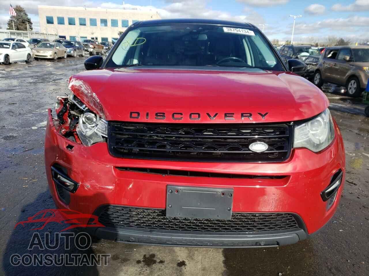 LAND ROVER DISCOVERY 2016 - SALCR2BG6GH592744