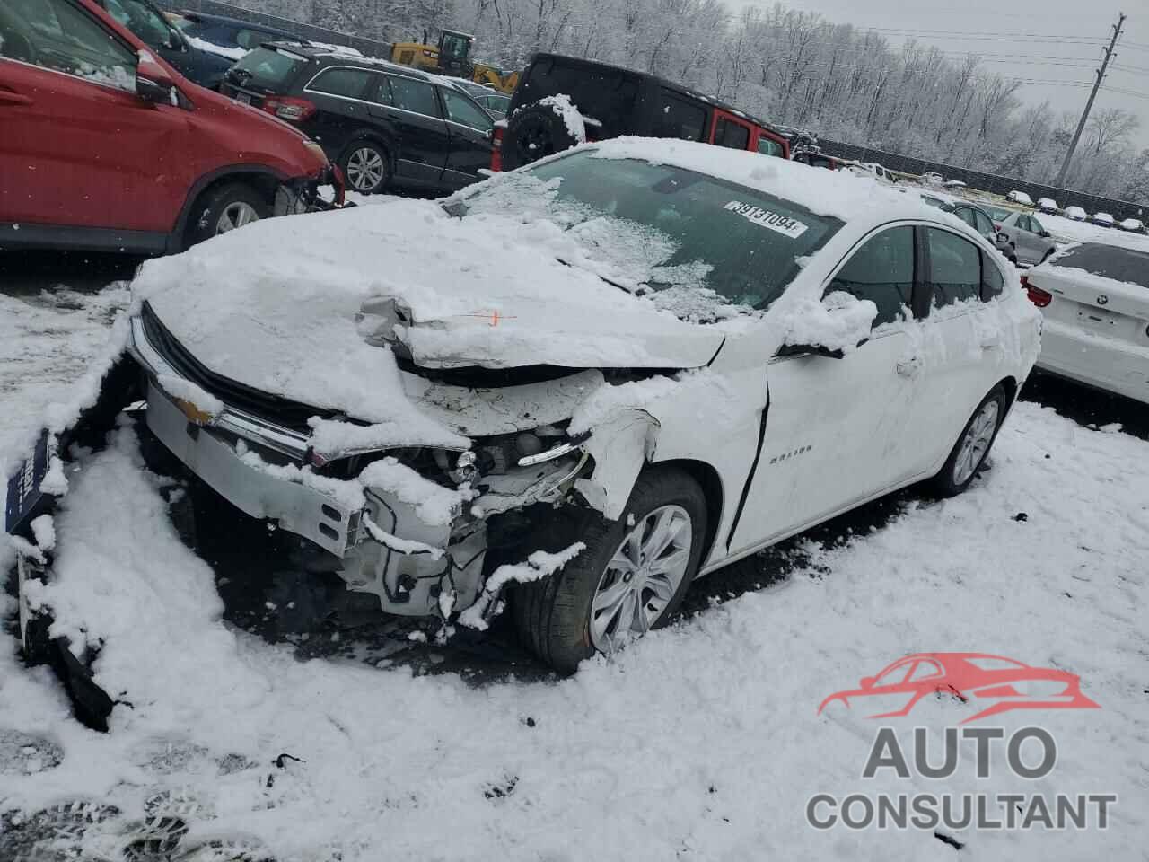 CHEVROLET MALIBU 2020 - 1G1ZD5ST8LF063406