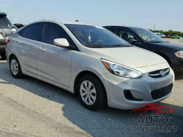 HYUNDAI ACCENT 2016 - KMHCT4AE6GU141028