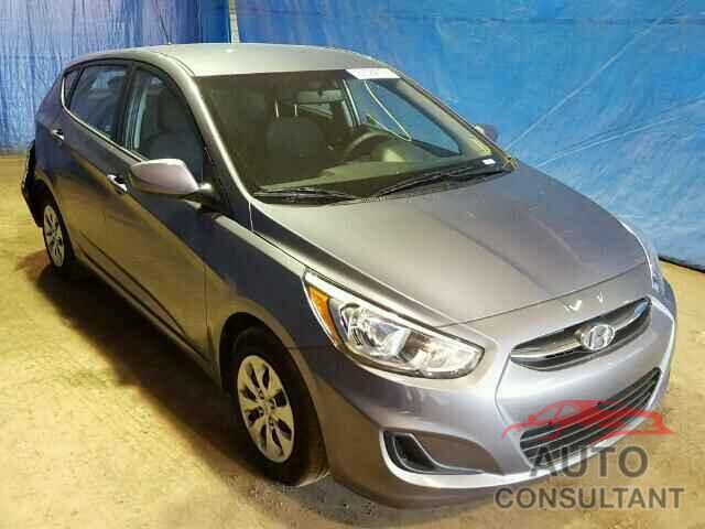 HYUNDAI ACCENT 2017 - KMHCT5AE2HU302045