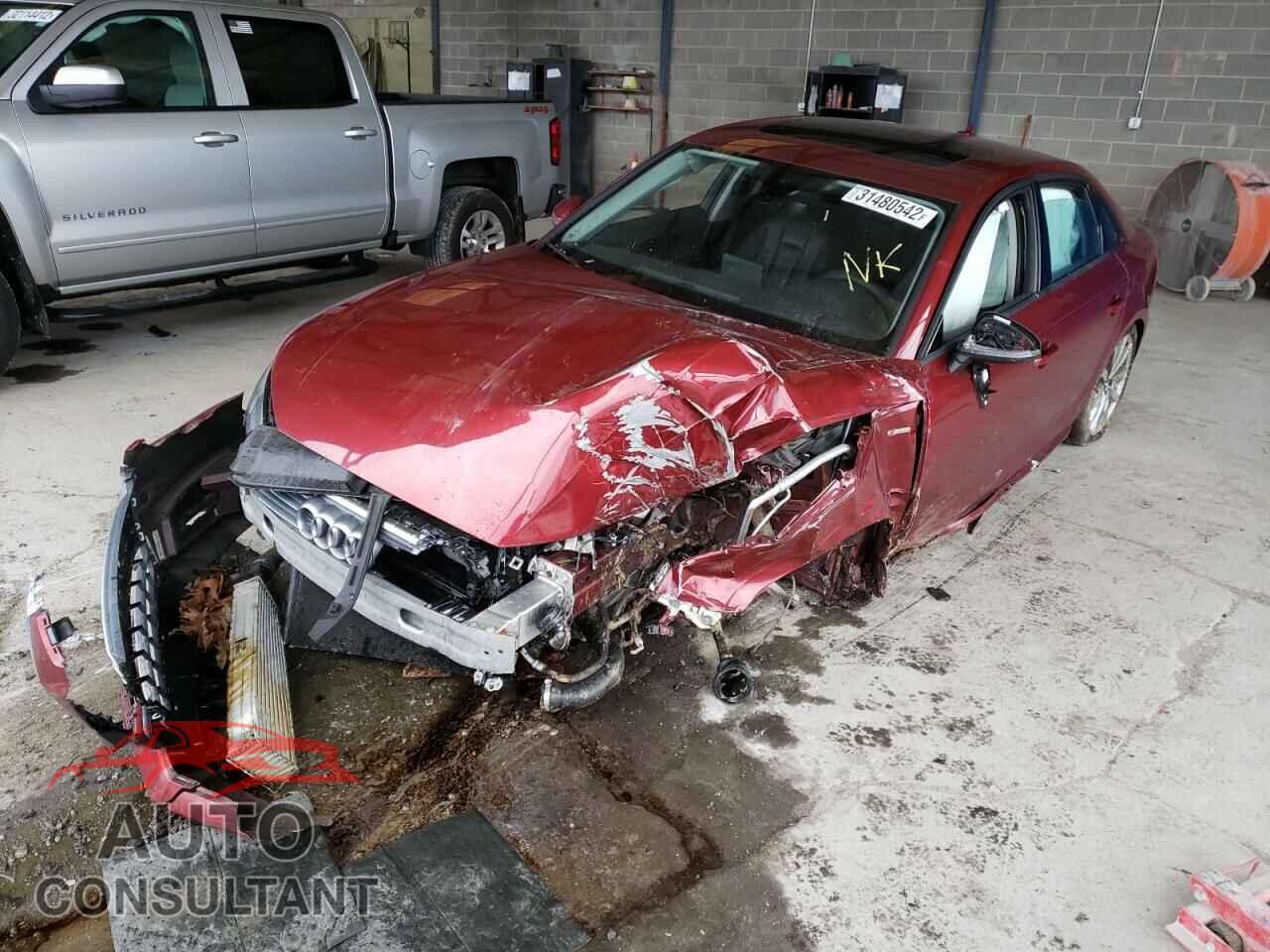 AUDI A4 2018 - WAUKMAF47JA135160
