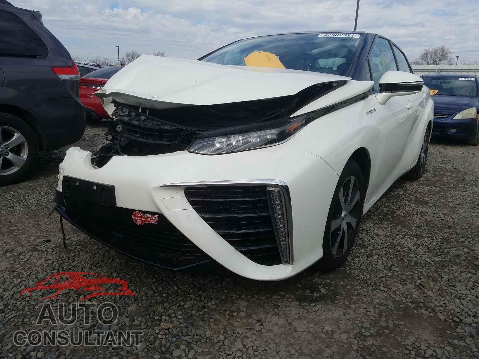 TOYOTA MIRAI 2017 - JTDBVRBD1HA002408