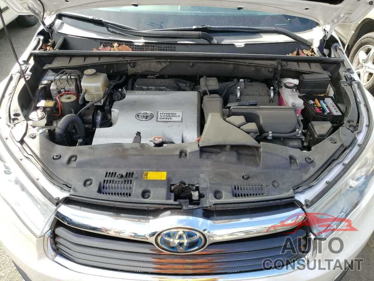 TOYOTA HIGHLANDER 2016 - 5TDDCRFH3GS015688