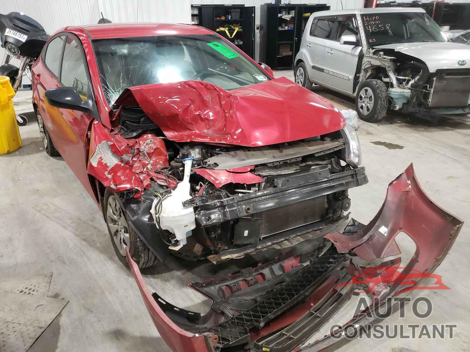 HYUNDAI ACCENT 2016 - KMHCT4AE9GU120688