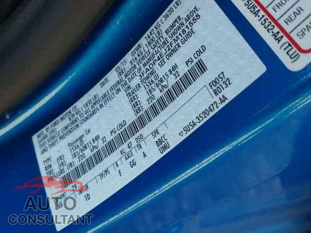 FORD FIESTA 2015 - 3FADP4EJ2FM181555