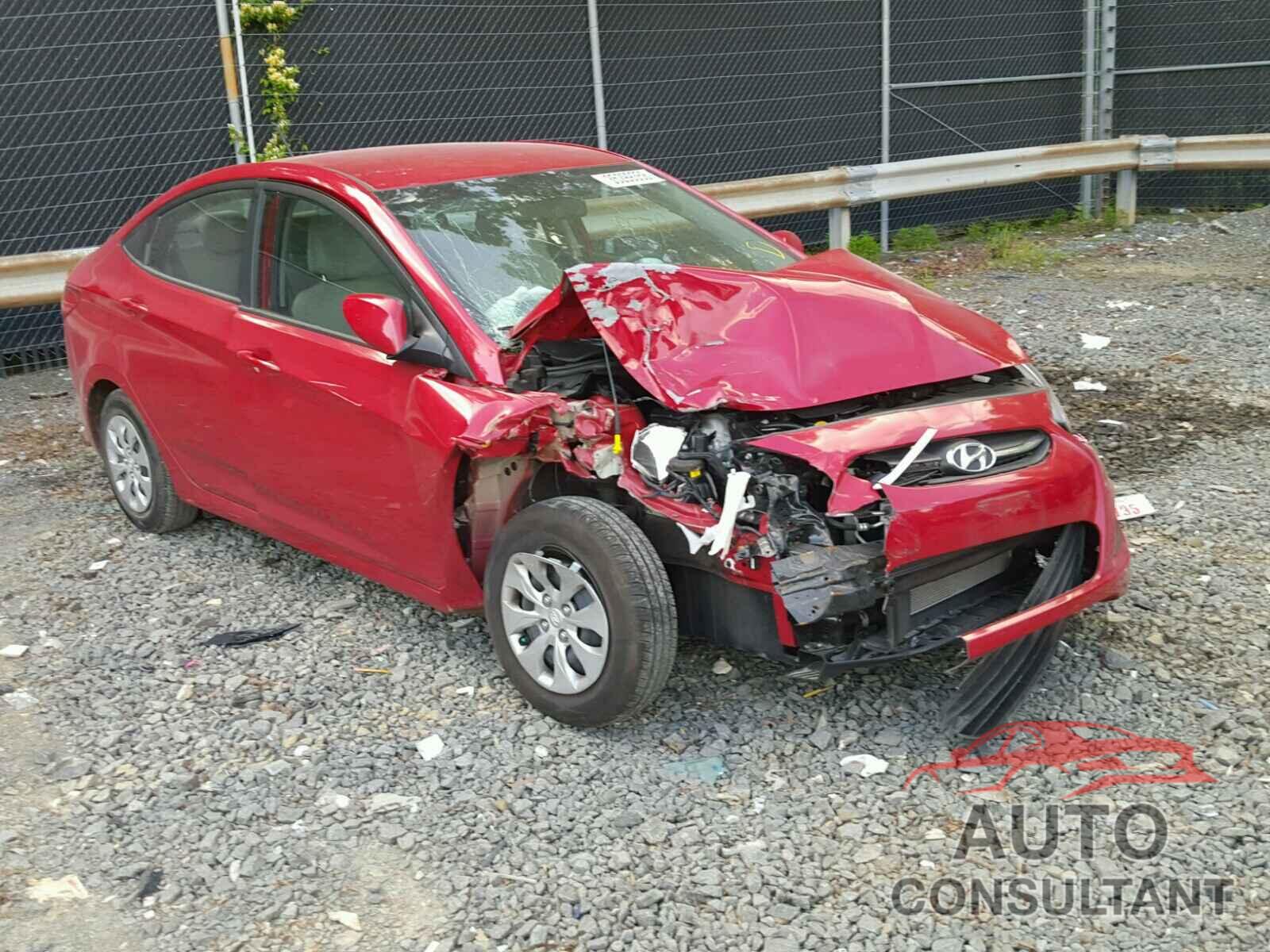 HYUNDAI ACCENT 2016 - KMHCT4AE6GU160386