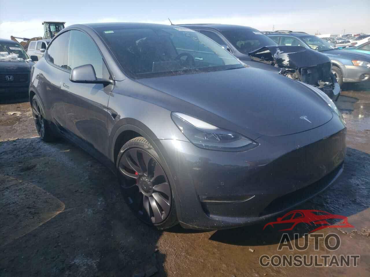 TESLA MODEL Y 2021 - 5YJYGDEF7MF151332