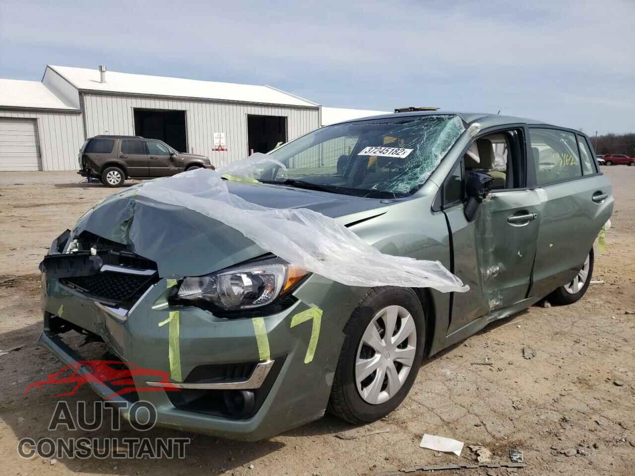SUBARU IMPREZA 2016 - JF1GPAA66GG206904