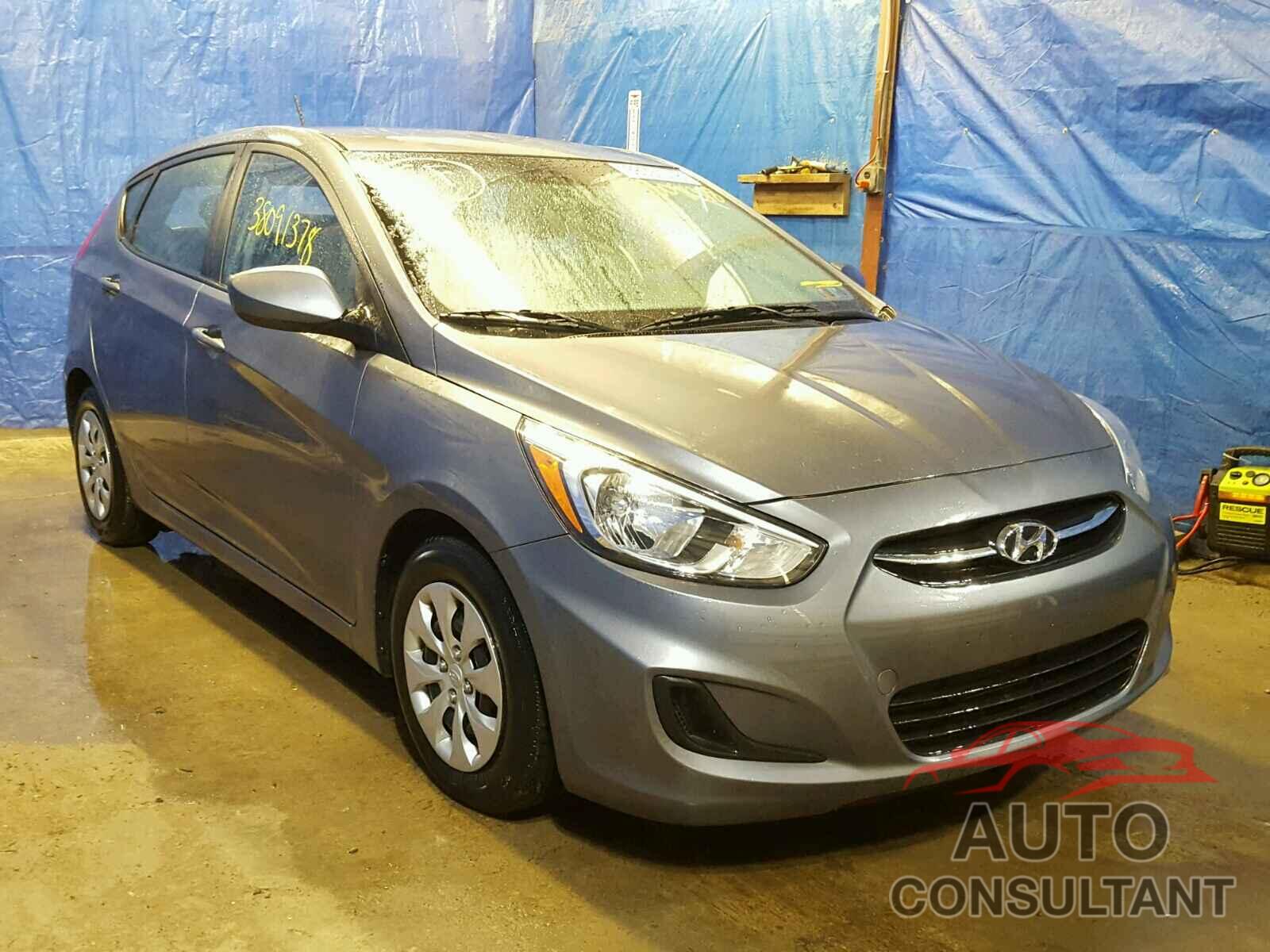 HYUNDAI ACCENT 2017 - KMHCT5AE8HU336328