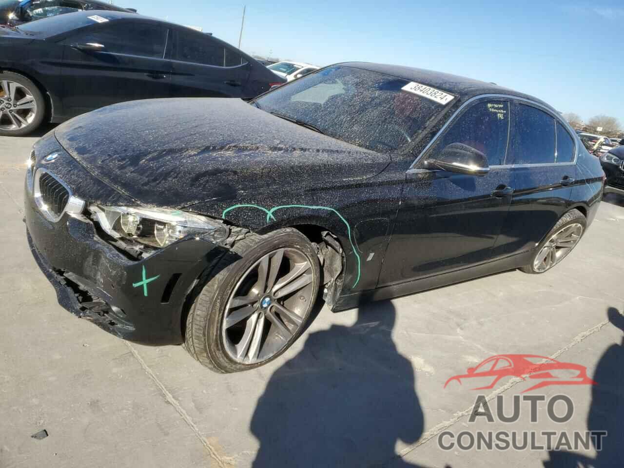 BMW 3 SERIES 2017 - WBA8E1C30HK895504