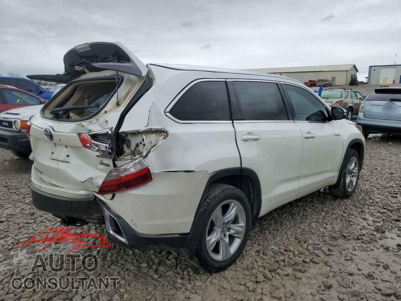 TOYOTA HIGHLANDER 2017 - 5TDDGRFH2HS027630