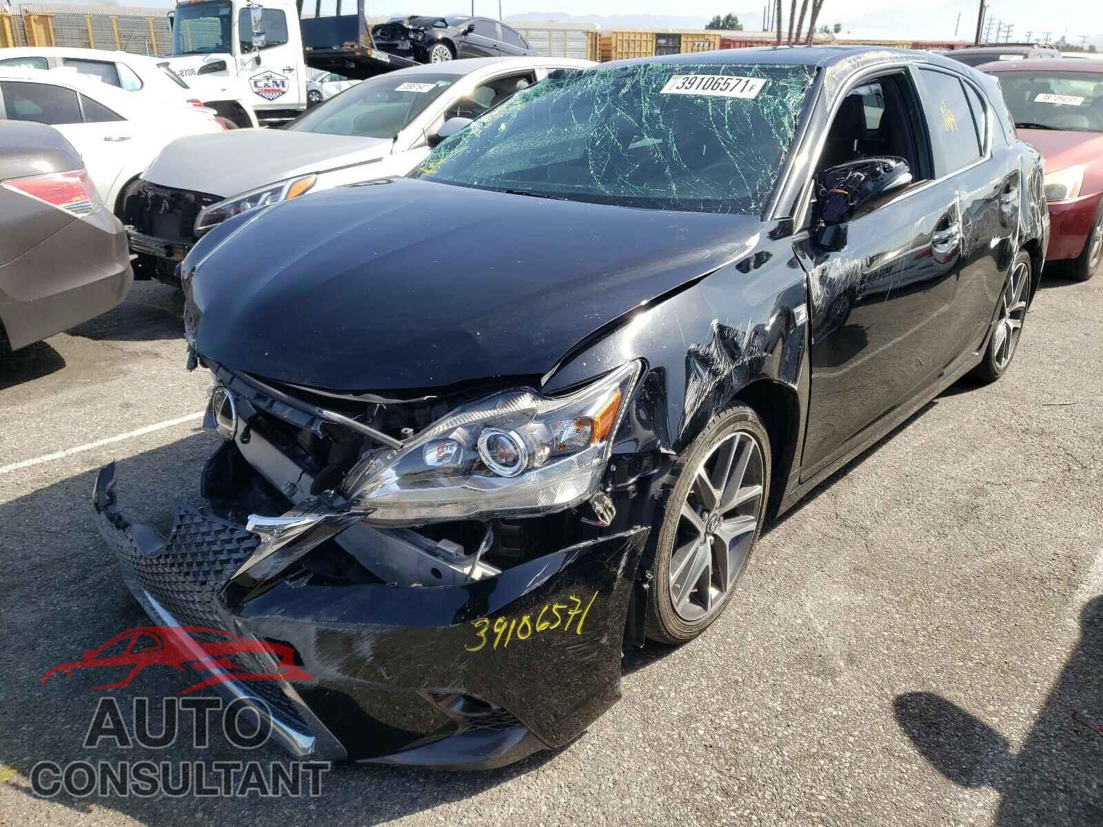 LEXUS CT 200 2017 - JTHKD5BH0H2285908