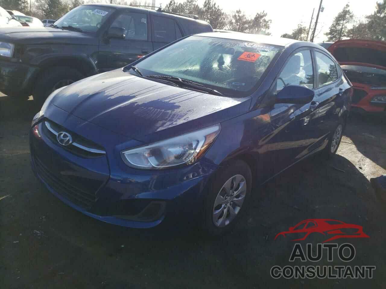 HYUNDAI ACCENT 2017 - KMHCT4AE5HU206534