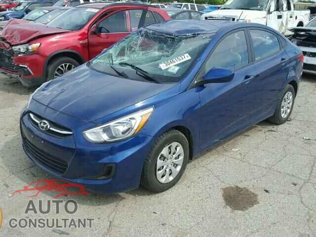 HYUNDAI ACCENT 2015 - KMHCT4AE9FU891036