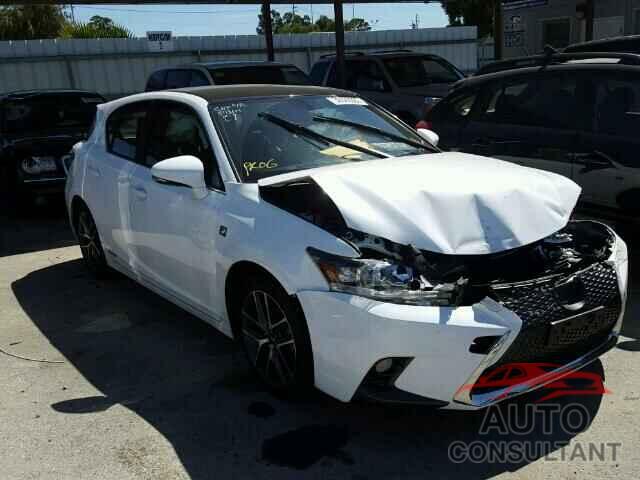 LEXUS CT 200 2016 - JTHKD5BH0G2258710