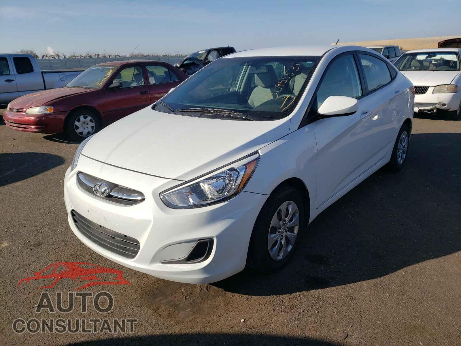 HYUNDAI ACCENT 2017 - KMHCT4AE1HU370511