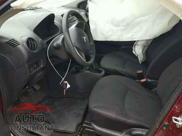 MITSUBISHI MIRAGE 2017 - ML32F3FJ7HH003941