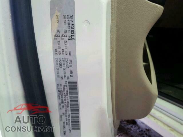 DODGE CARAVAN 2016 - 2C4RDGCG4GR344086