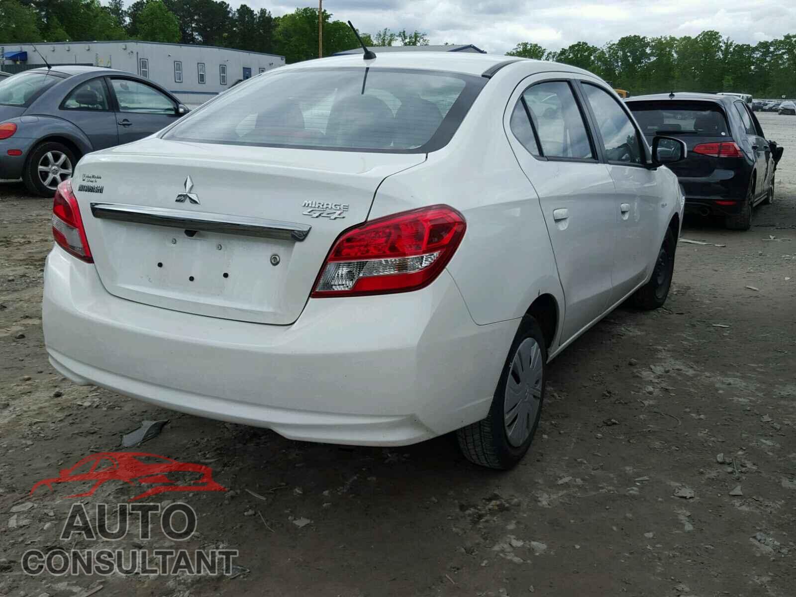 MITSUBISHI MIRAGE 2017 - ML32F3FJ2HHF19398