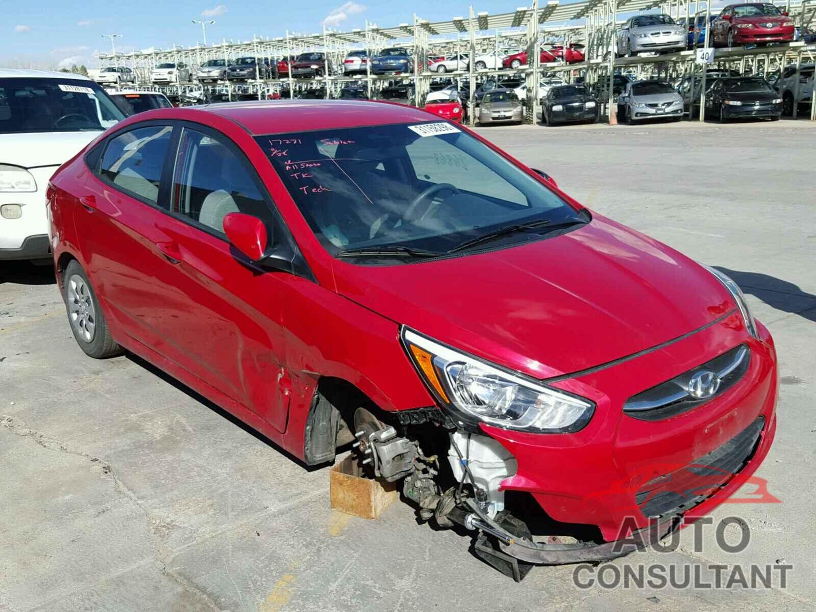 HYUNDAI ACCENT 2016 - KMHCT4AE1GU127179