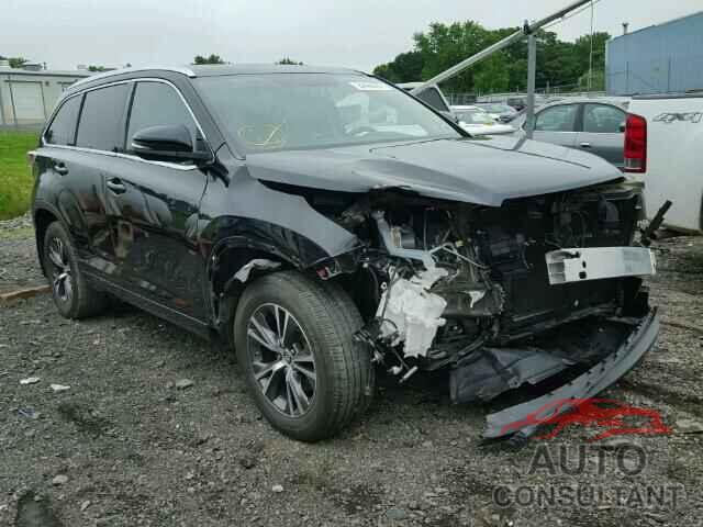 TOYOTA HIGHLANDER 2016 - 5TDJKRFH1GS232226