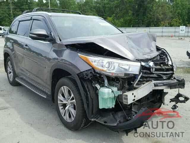 TOYOTA HIGHLANDER 2015 - 5TDKKRFH9FS063186