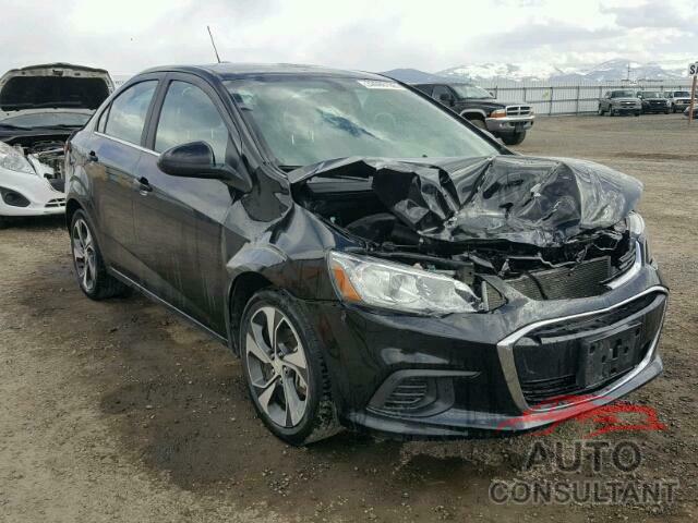 CHEVROLET SONIC 2017 - 1G1JF5SB9H4128099