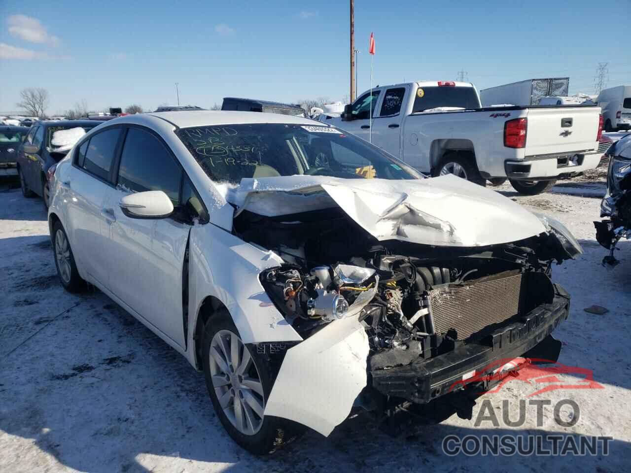 KIA FORTE 2016 - KNAFX4A62G5603476