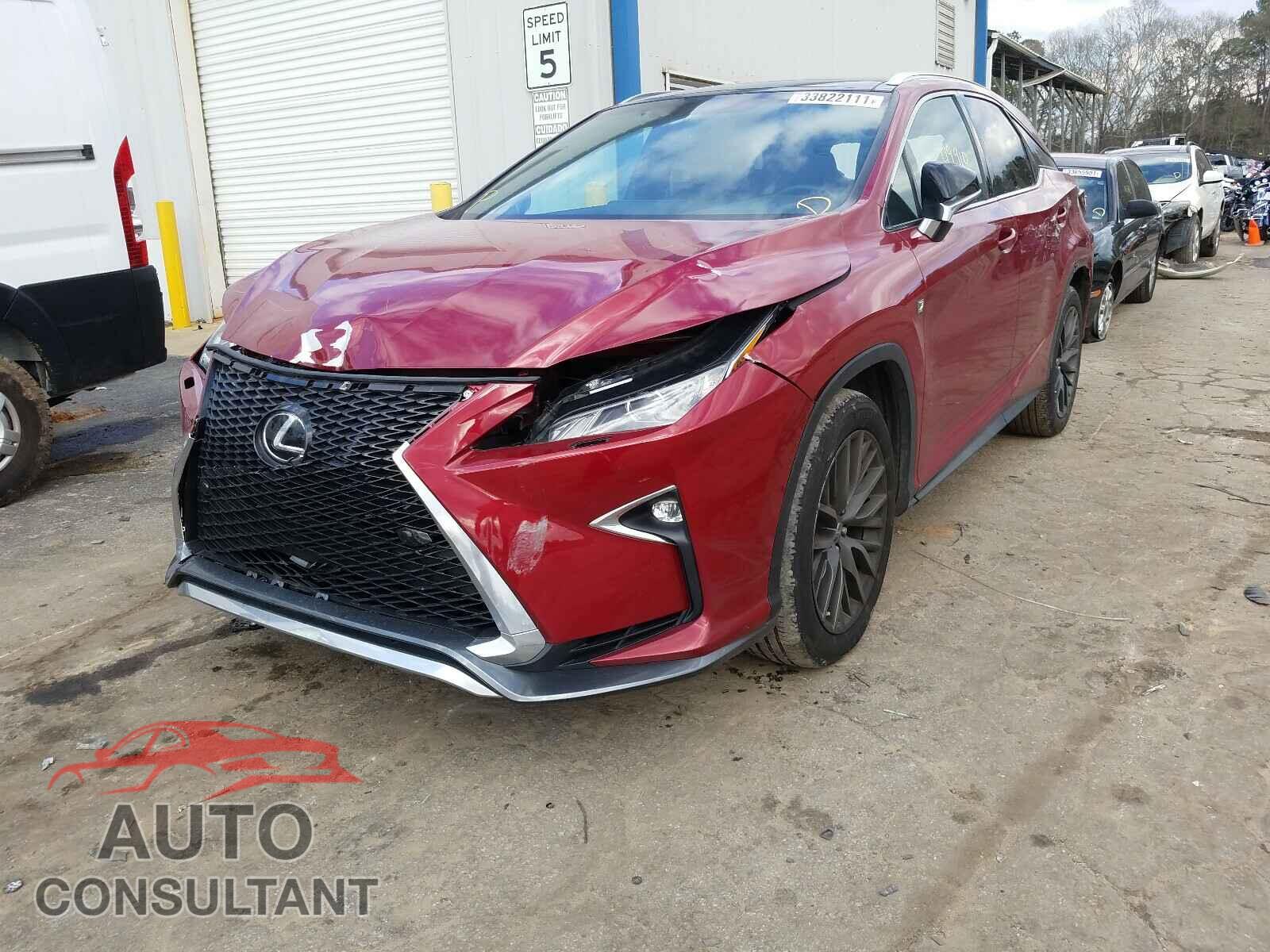 LEXUS RX350 2016 - 2T2BZMCA2GC001530