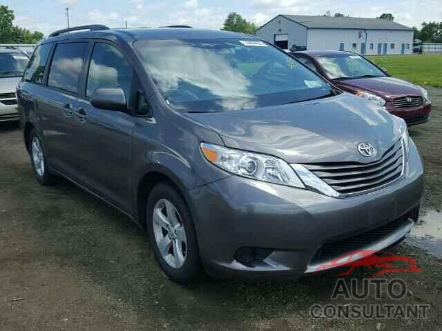 TOYOTA SIENNA 2017 - 5TDKZ3DC8HS834417