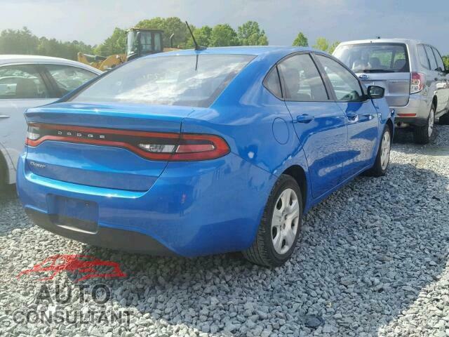 DODGE DART 2016 - 1C3CDFAA8GD517498