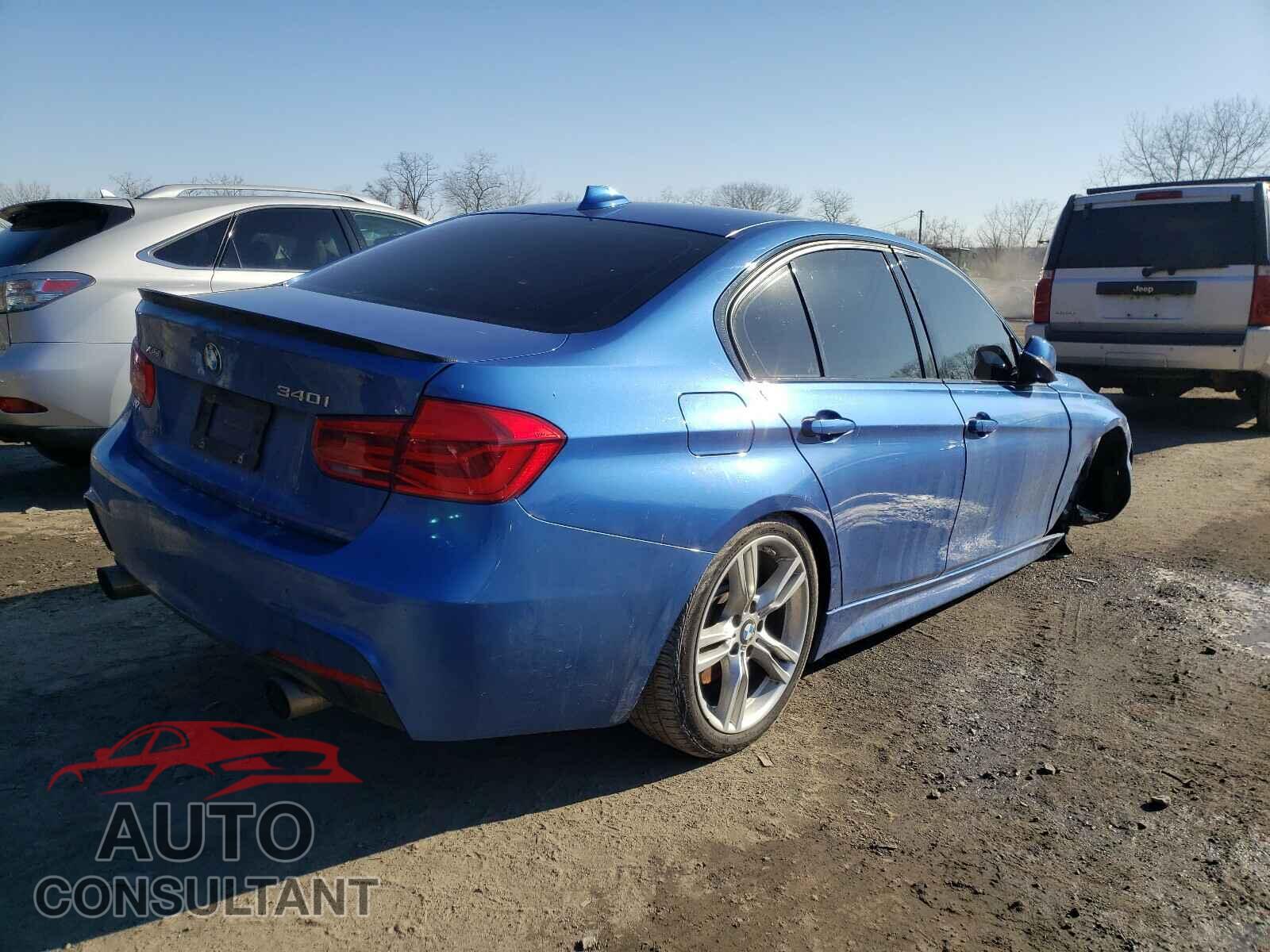 BMW 3 SERIES 2017 - WBA8B7G31HNU38169