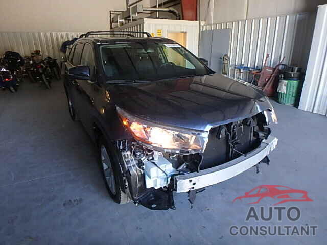 TOYOTA HIGHLANDER 2015 - 5TDYKRFHXFS039585
