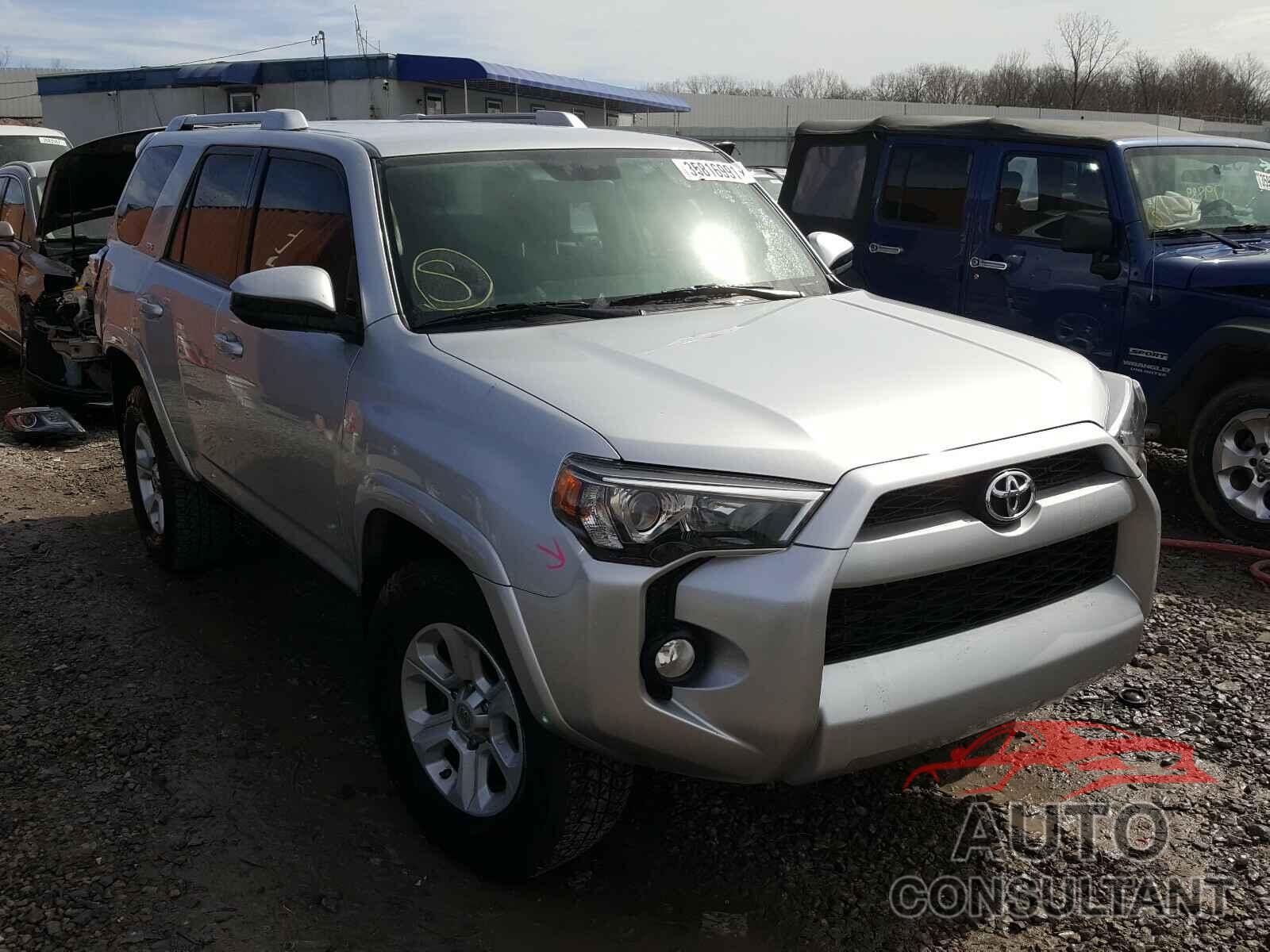 TOYOTA 4RUNNER 2016 - JTEZU5JR8G5126072