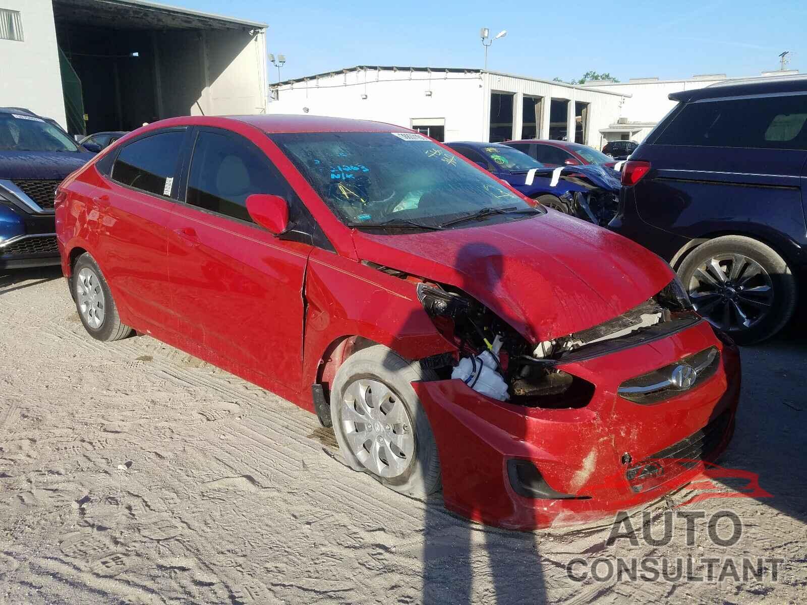HYUNDAI ACCENT 2017 - KMHCT4AE4HU288787