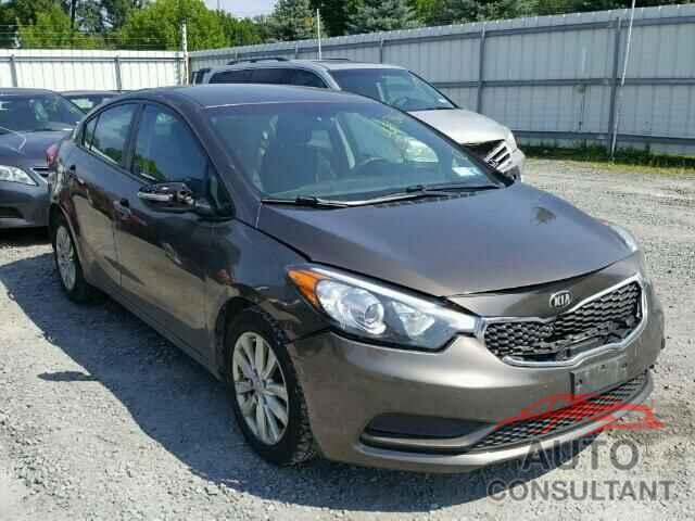 KIA FORTE 2015 - KNAFX4A60F5290958