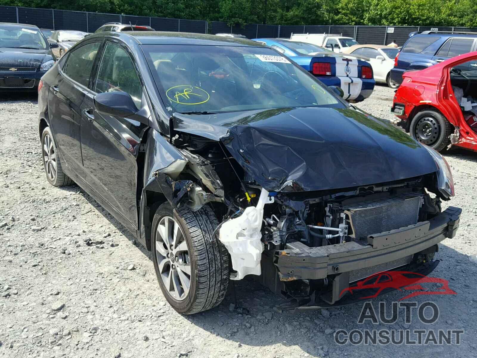 HYUNDAI ACCENT 2017 - KMHCT4AE1HU334866