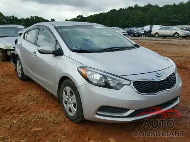 KIA FORTE 2016 - KNAFX4A66G5513120